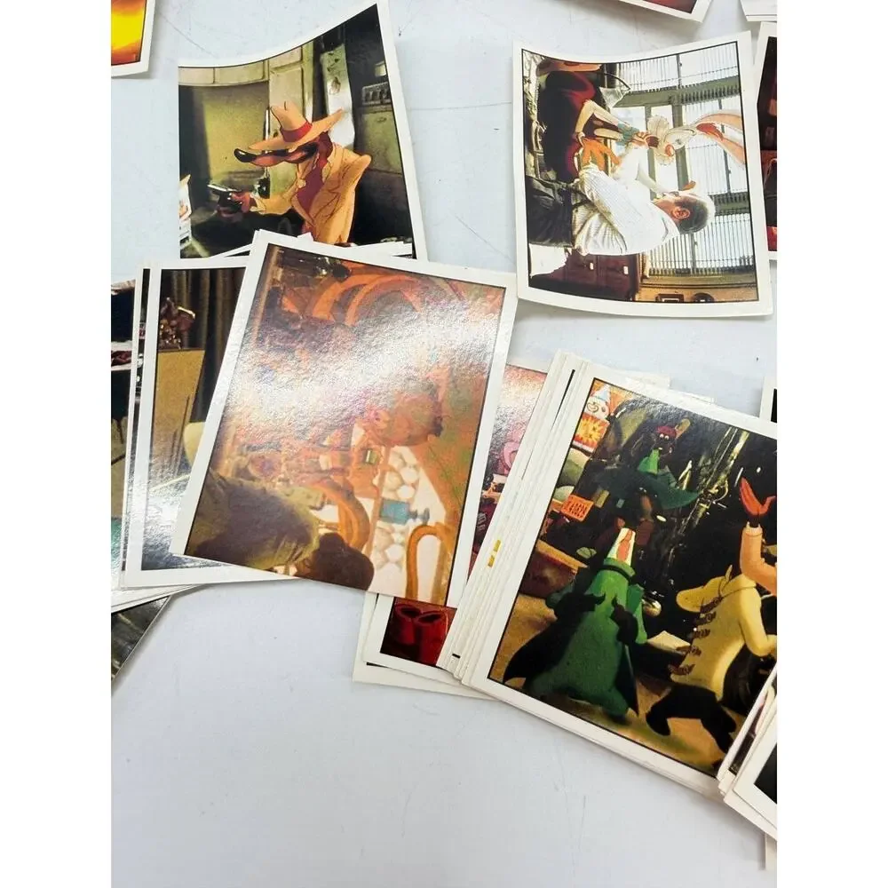Vintage Who Framed Roger Rabbit Panini Sticker Card Lot 83 Disney 1988